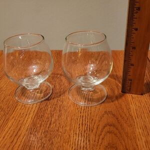 Set of Four Matching Vintage Brandy Sniffers
